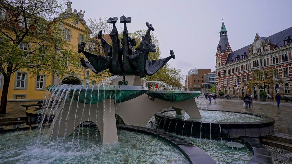 Erfurt, Angerbrunnen (Erfurt, el fuente "Angerbrunnen")