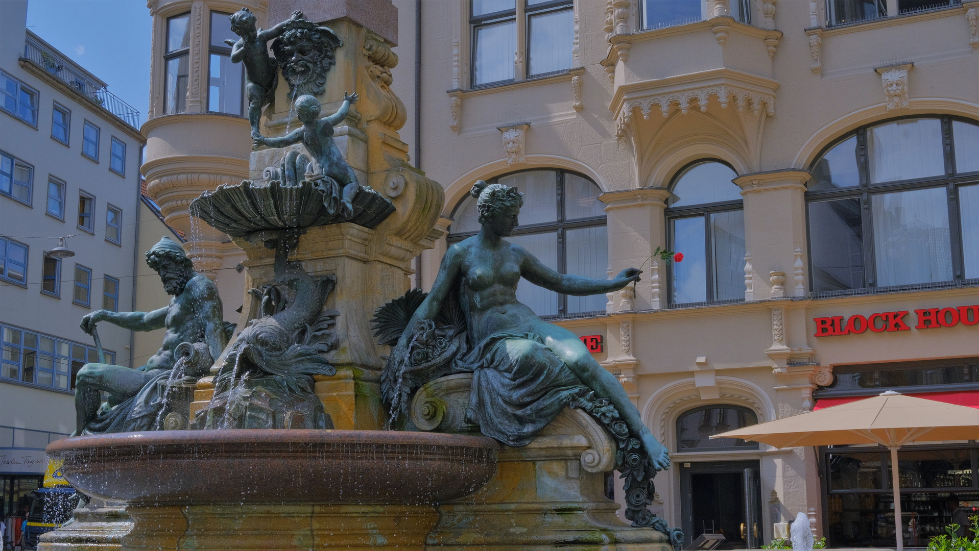 Erfurt, Angerbrunnen (Erfurt, el fuente "Angerbrunnen")