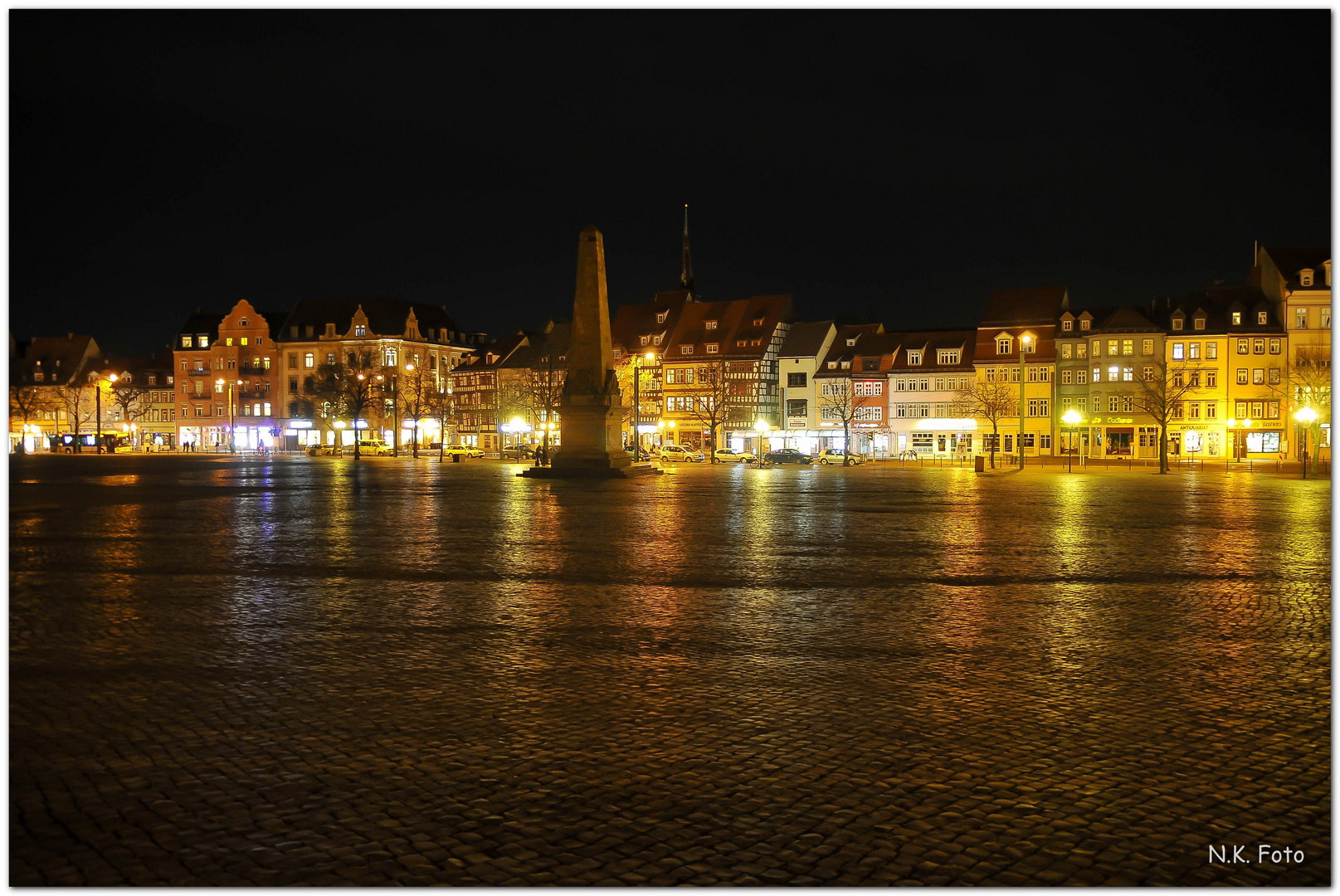 Erfurt at night