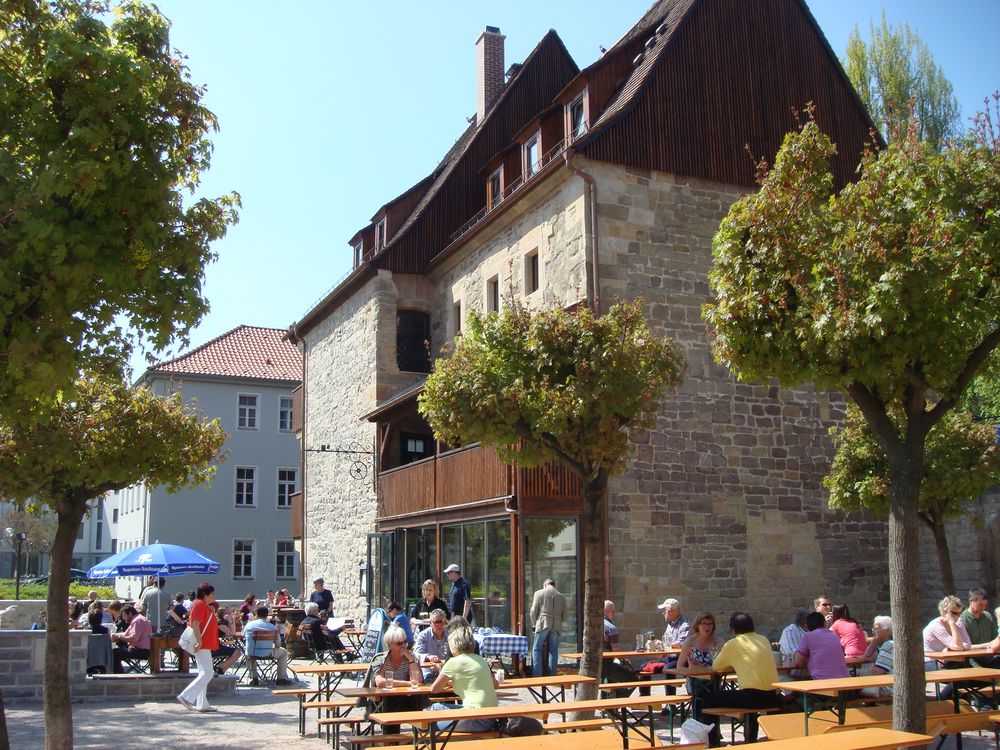 Erfurt Augustiner an der Krämerbrücke Foto & Bild kunstfotografie