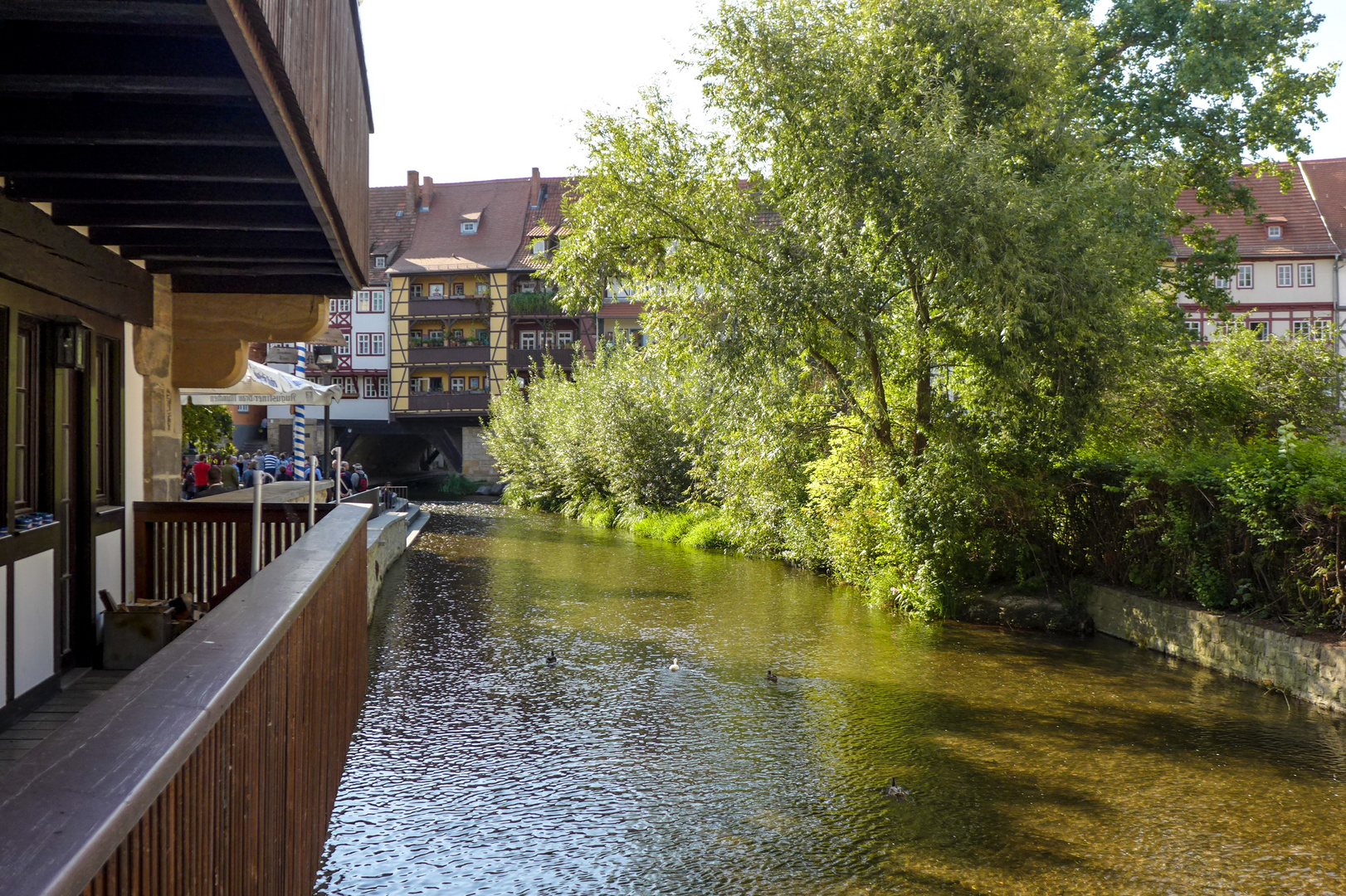 Erfurt. Blick auf die Krämerbrücke