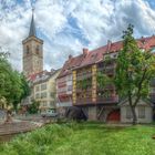 Erfurt Blick auf die Krämerbrücke