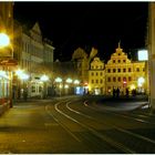 Erfurt, calle a la plaza "Fischmarkt"