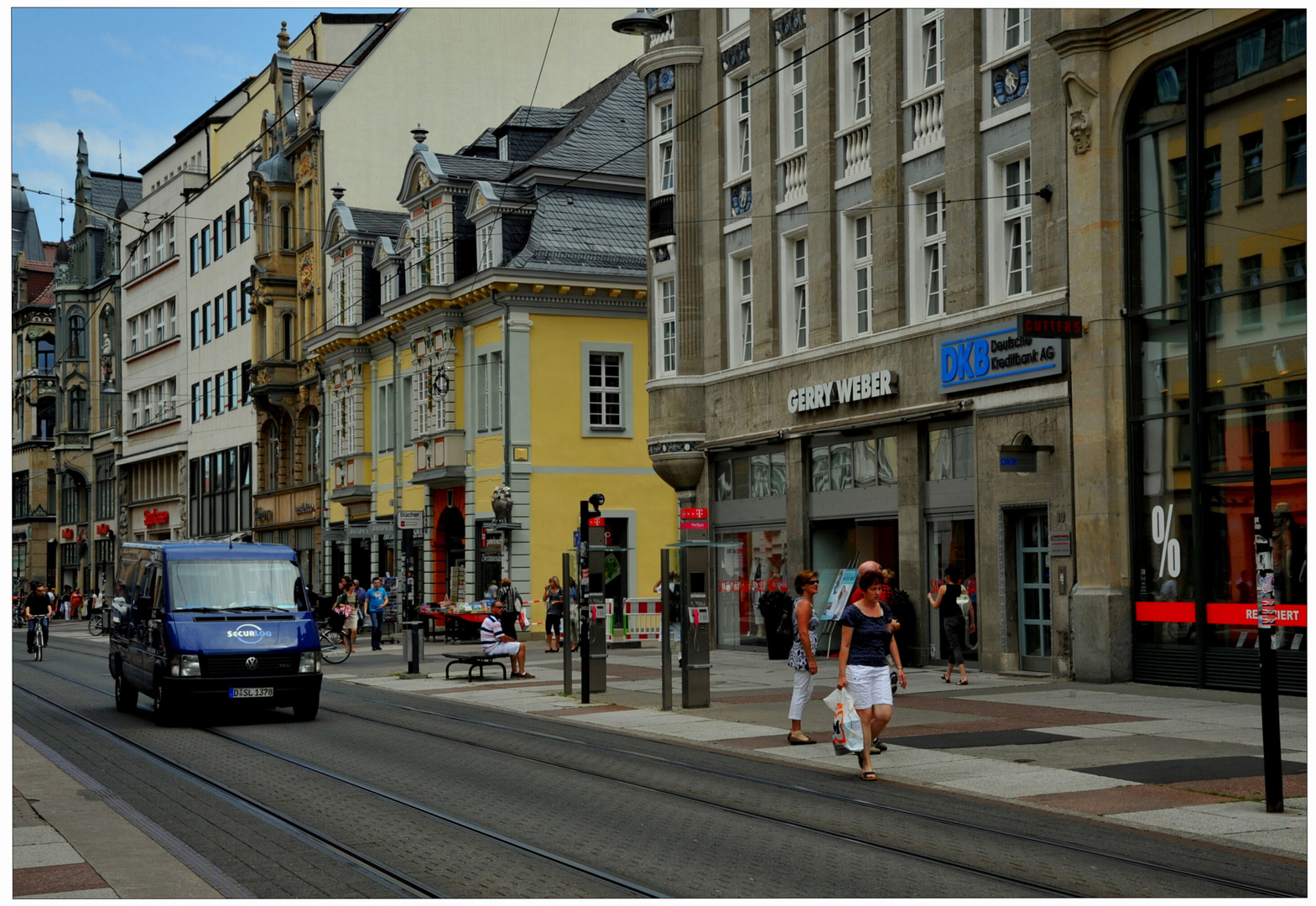 Erfurt, casas bonitas