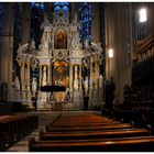 Erfurt, catedral, vista al altar (Dom, Blick zm Altar)