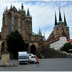 Erfurt, catedral y iglesia "Severikirche"