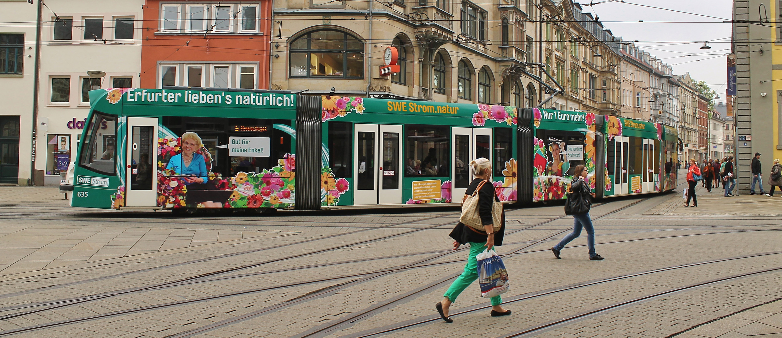 Erfurt, die "Grüne Stadt"...