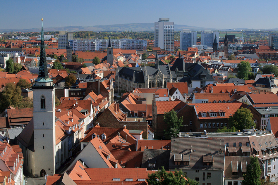 Erfurt, die Turmreiche Stadt