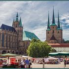 Erfurt - Dom mit Markt
