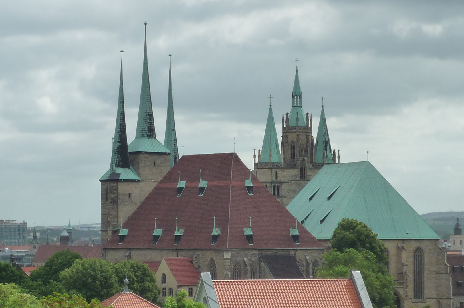 Erfurt Dom und Severikirche