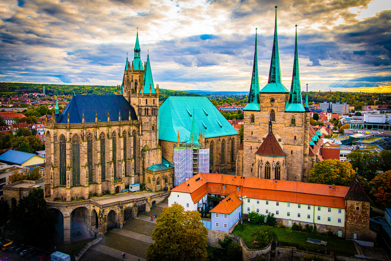 Erfurt, Domplatz