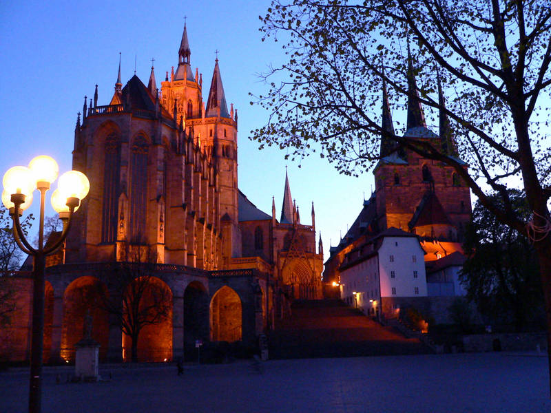 Erfurt Domplatz