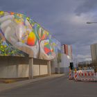 Erfurt, ein tolles Wandbild (Erfurt, un mural fantástico)