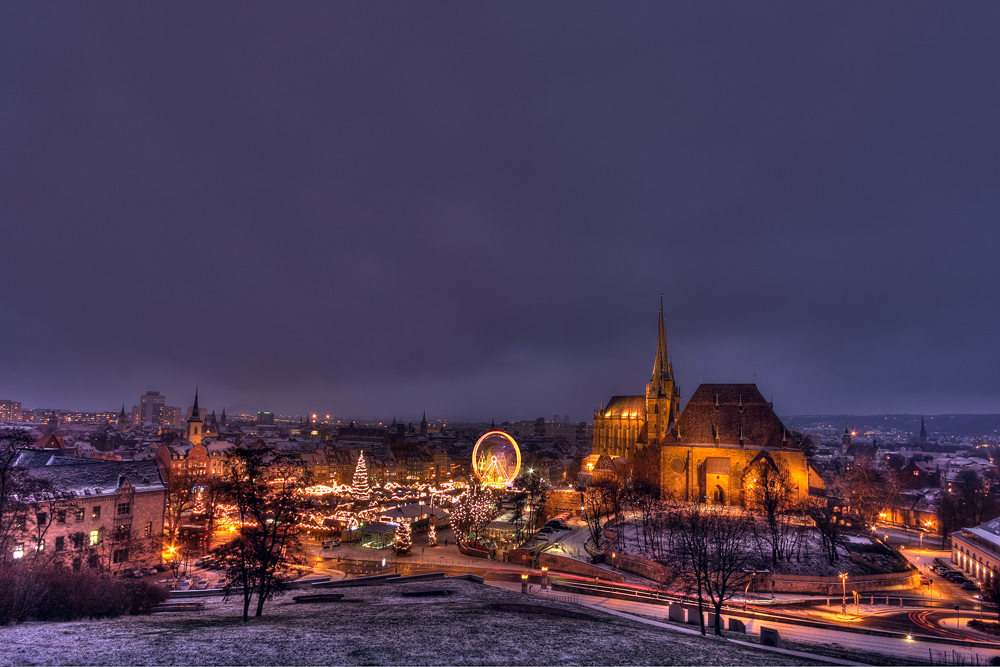 Erfurt ein Wintermärchen