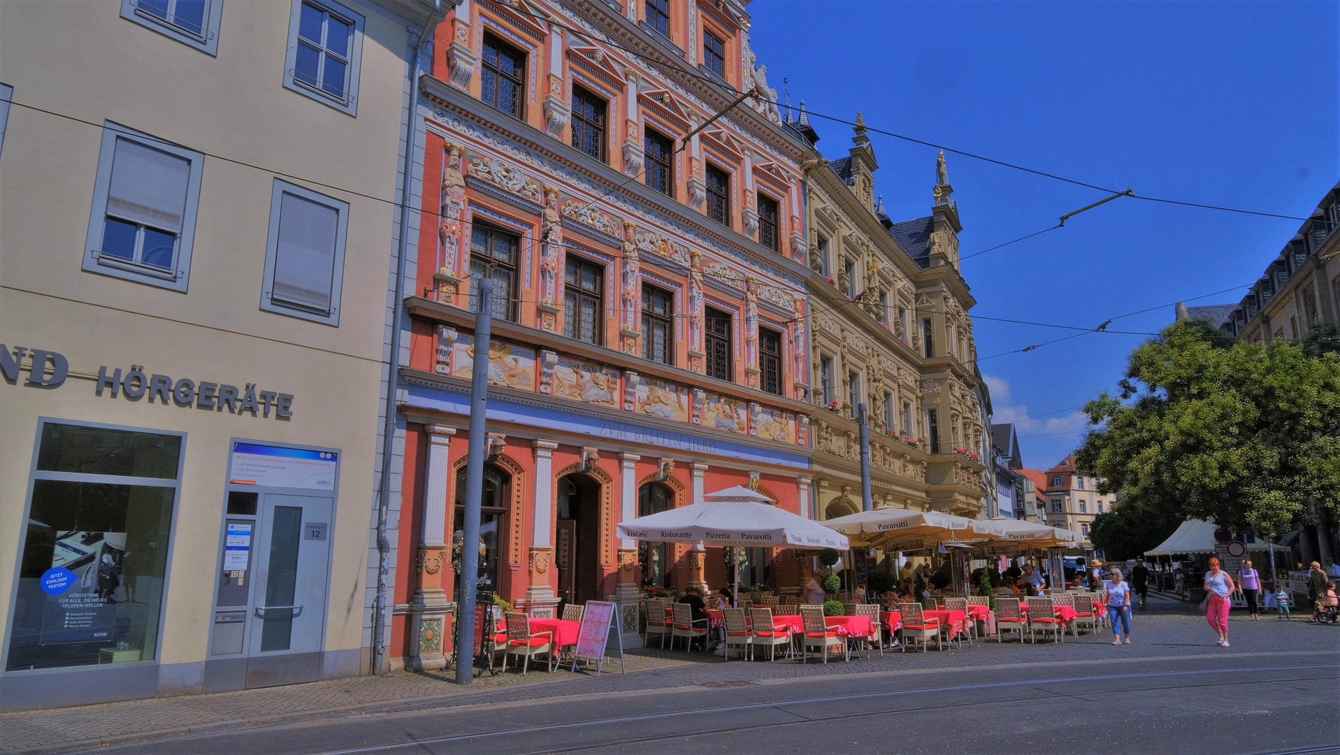 Erfurt, Fischmarkt (Erfurt, la plaza "Fischmarkt")