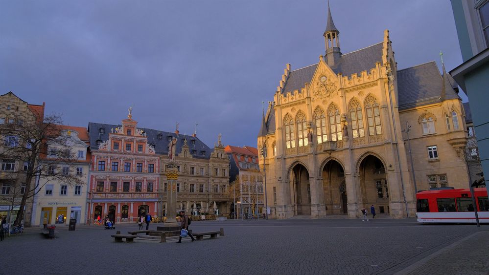 Erfurt, Fischmarkt (Erfurt, la plaza "Fischmarkt")