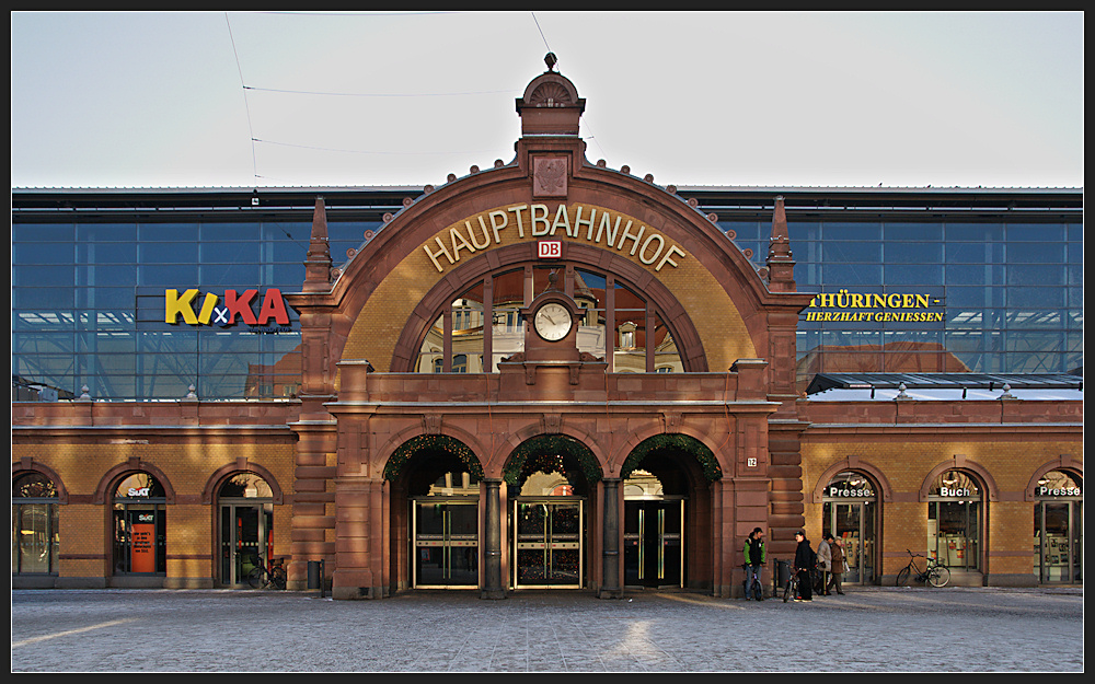 Erfurt Hauptbahnhof Foto & Bild | architektur, bahnhöfe & gleise ...