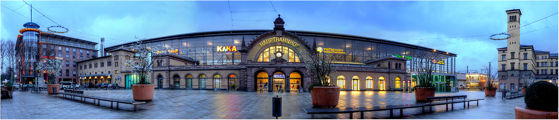 ... Erfurt Hauptbahnhof ...