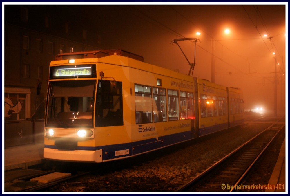 Erfurt im Nebel