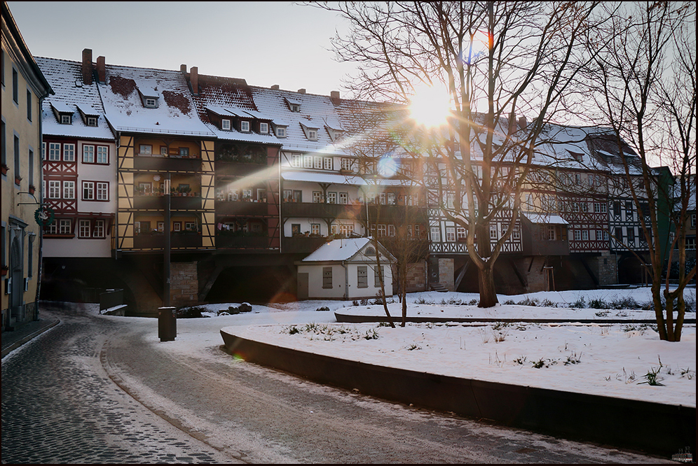 Erfurt im Winter