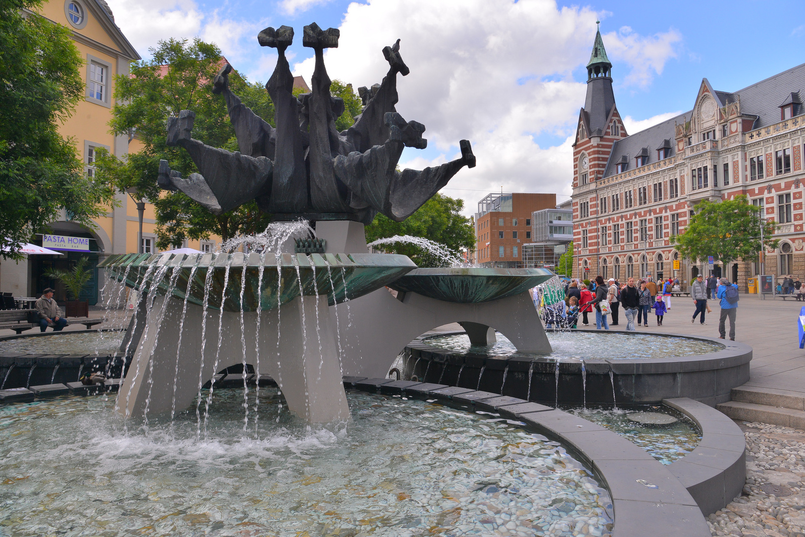 Erfurt, imágenes de una bella ciudad (Erfurt, Bilder einer schönen Stadt)