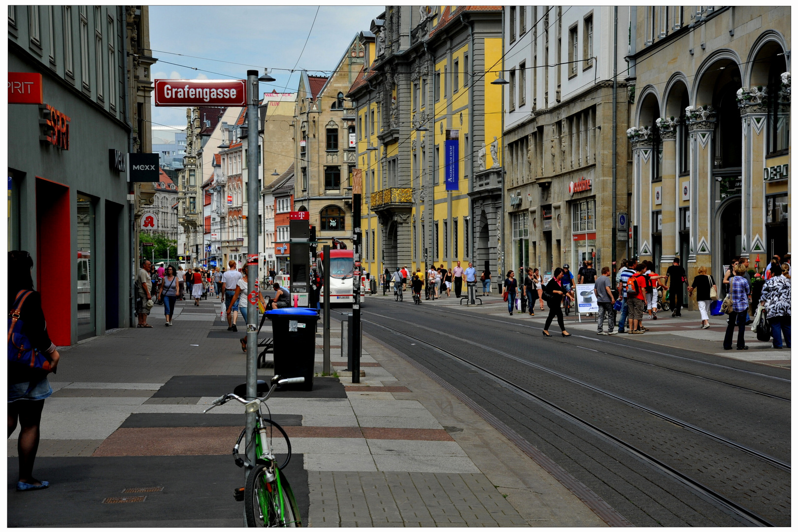 Erfurt, la calle "Am Anger"