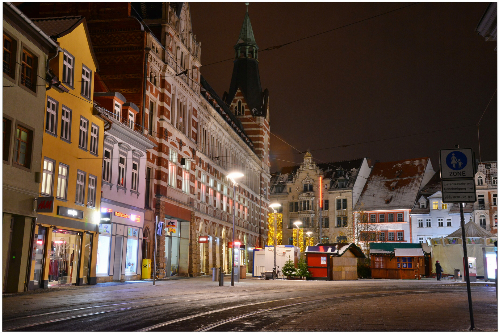 Erfurt, la plaza "Am Anger"