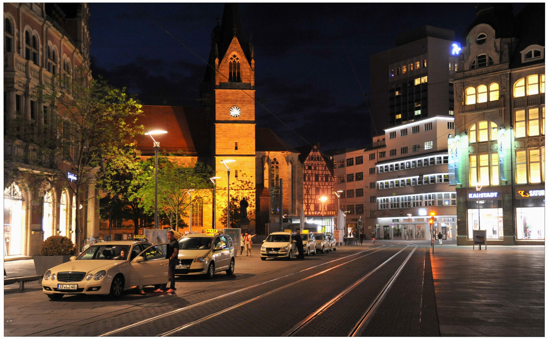 Erfurt, La plaza "Am Anger"