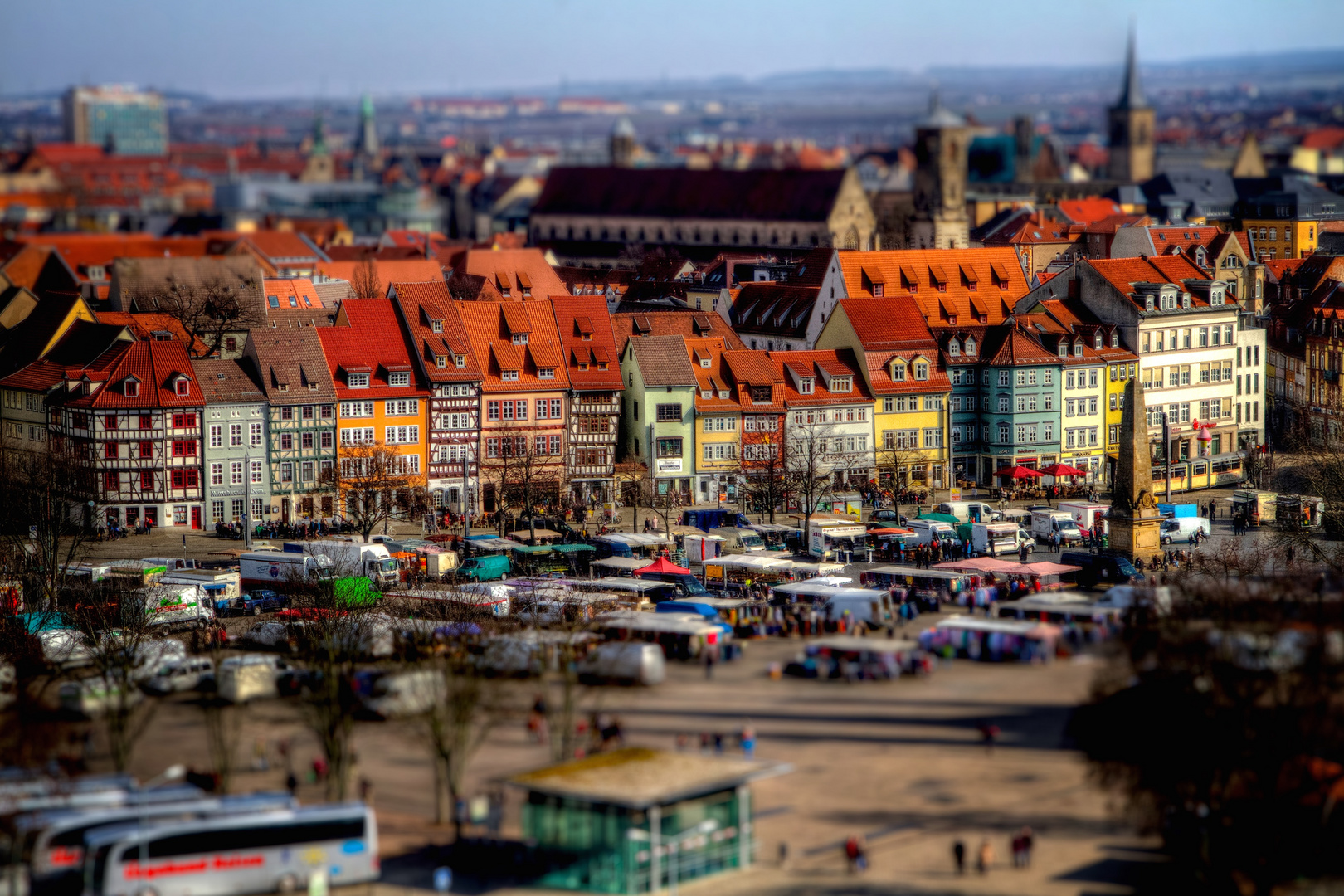 Erfurt Markt am Dom