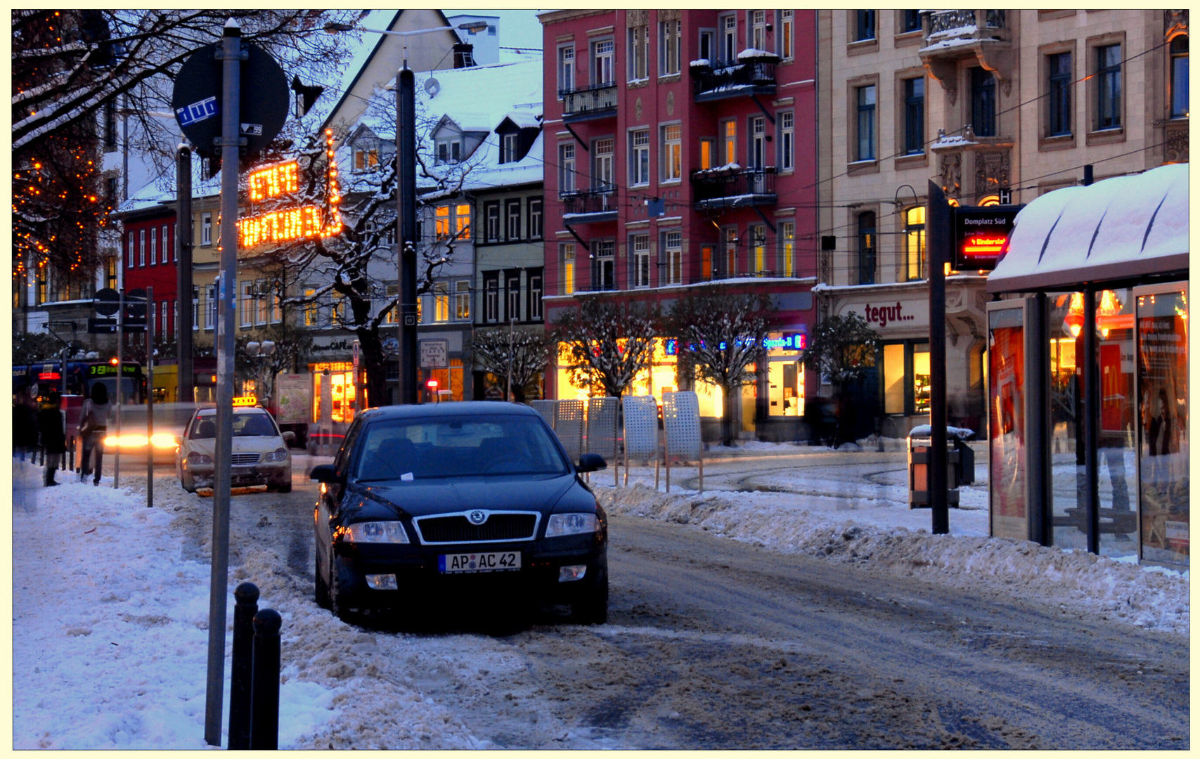 Erfurt, Plaza de la catedral (Domplatz)