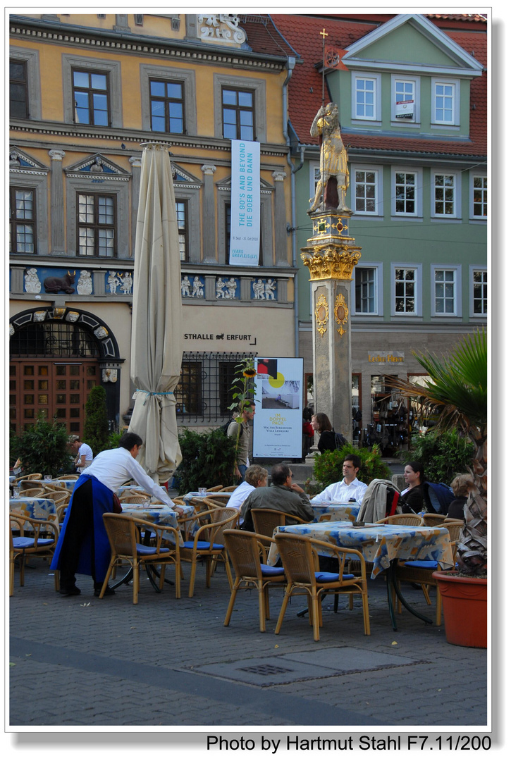 Erfurt, Plaza mayor (Fischmarkt)