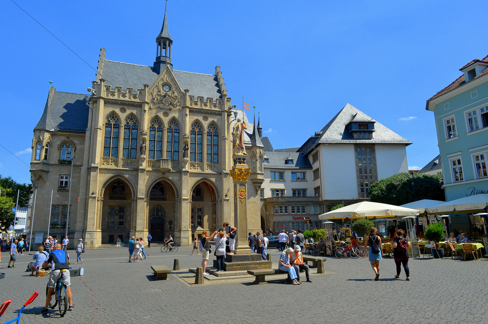 Erfurt, Rathaus (Erfurt, ayuntamiento)