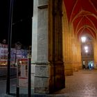 Erfurt, Rathaus, nachts (Erfurt, ayuntamiento, por la noche)