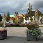 Erfurt, vista a la catedral (Blick zum Dom)