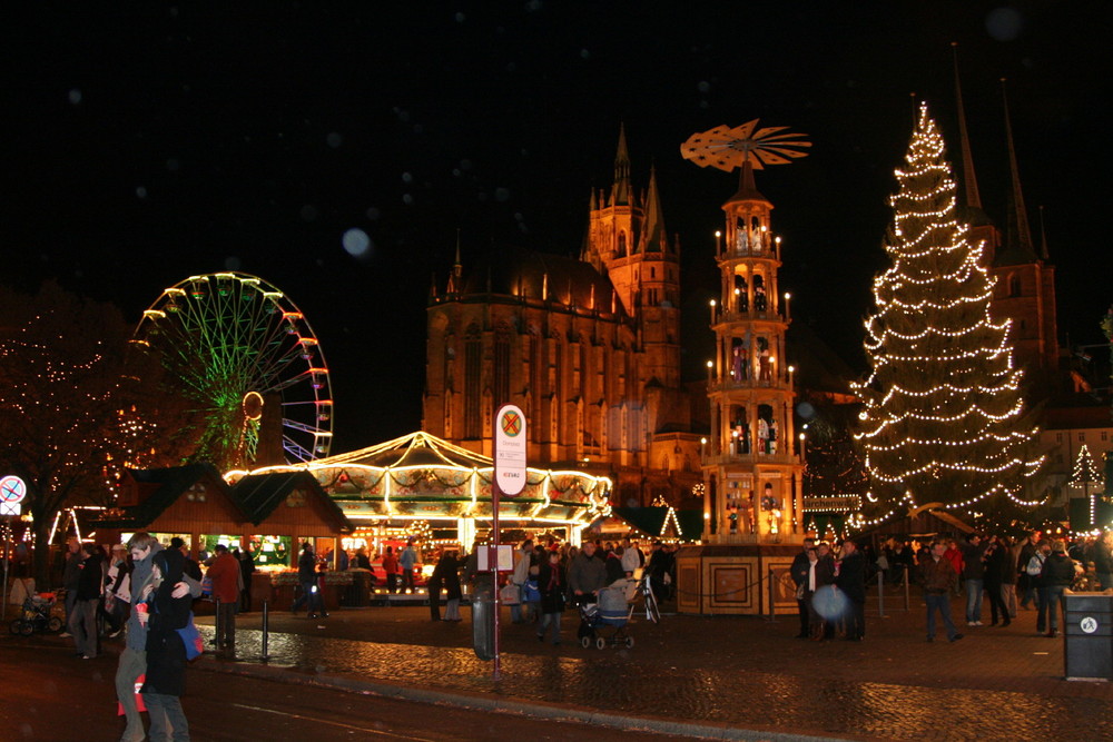 Erfurt Weihnachtsmarkt 2007