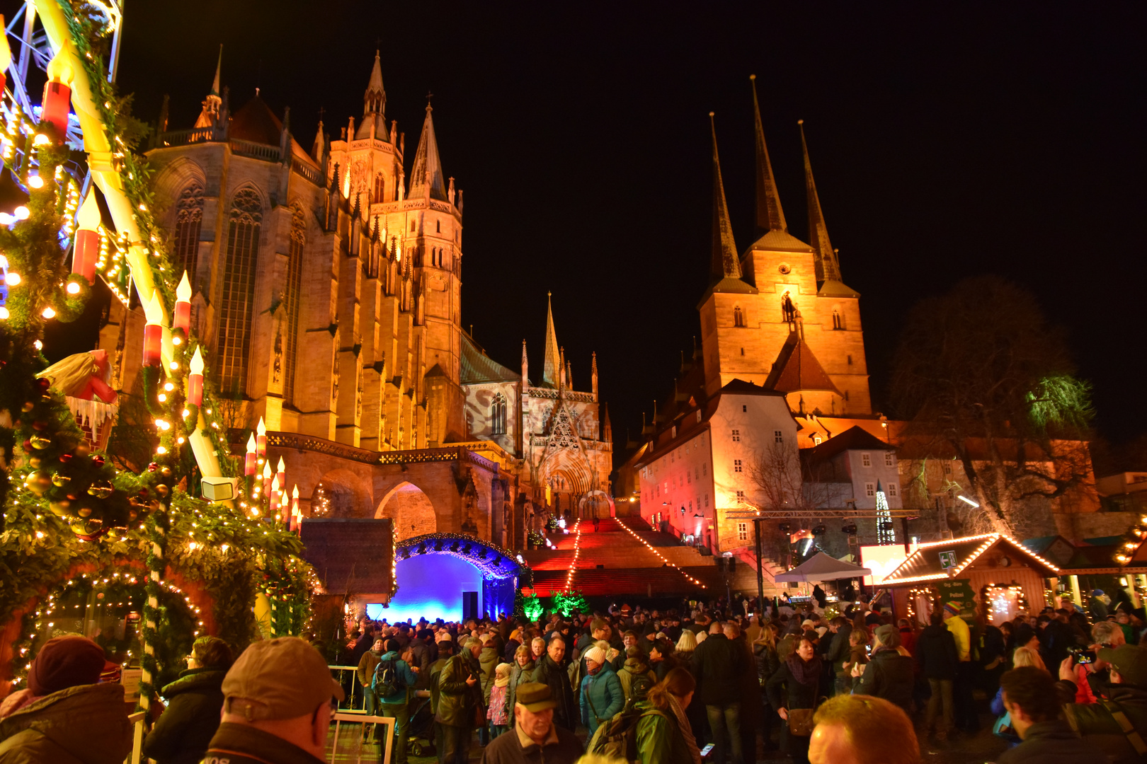 Erfurt Weihnachtsmarkt 2015