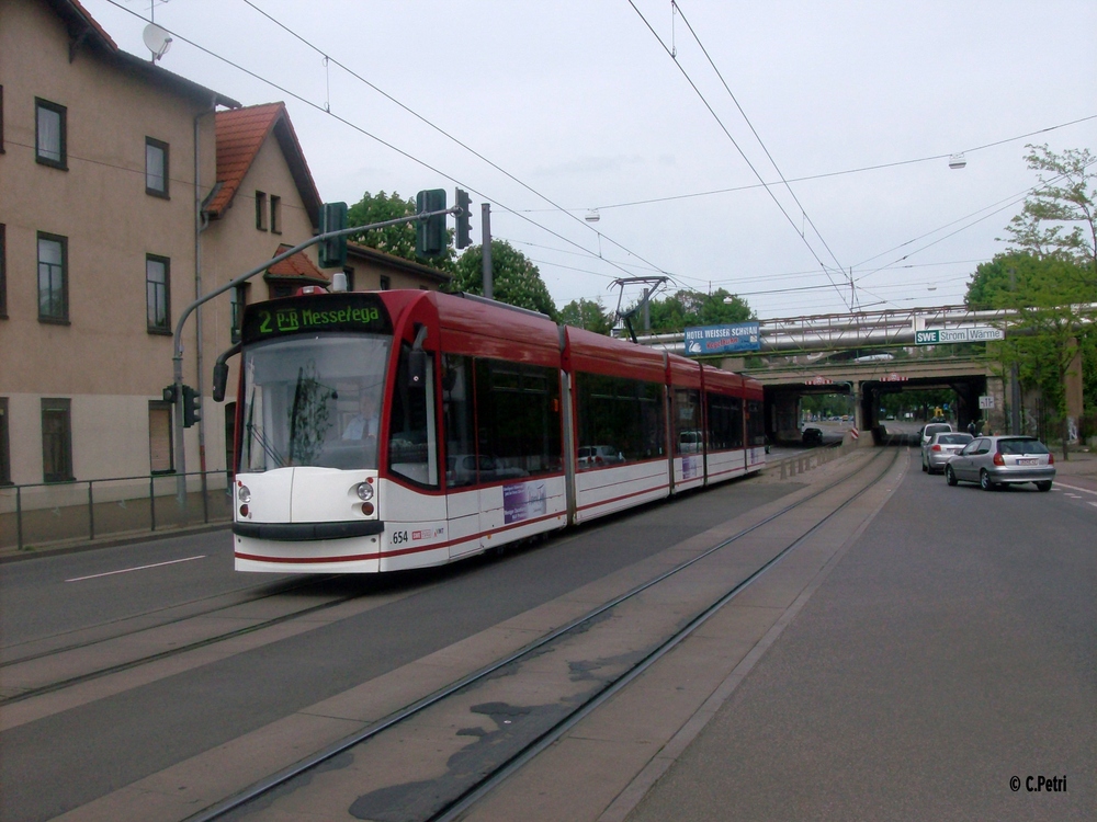 Erfurt:Combino Advancet 654