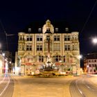 Erfurter Anger mit alten Anger Brunnen , Abends 