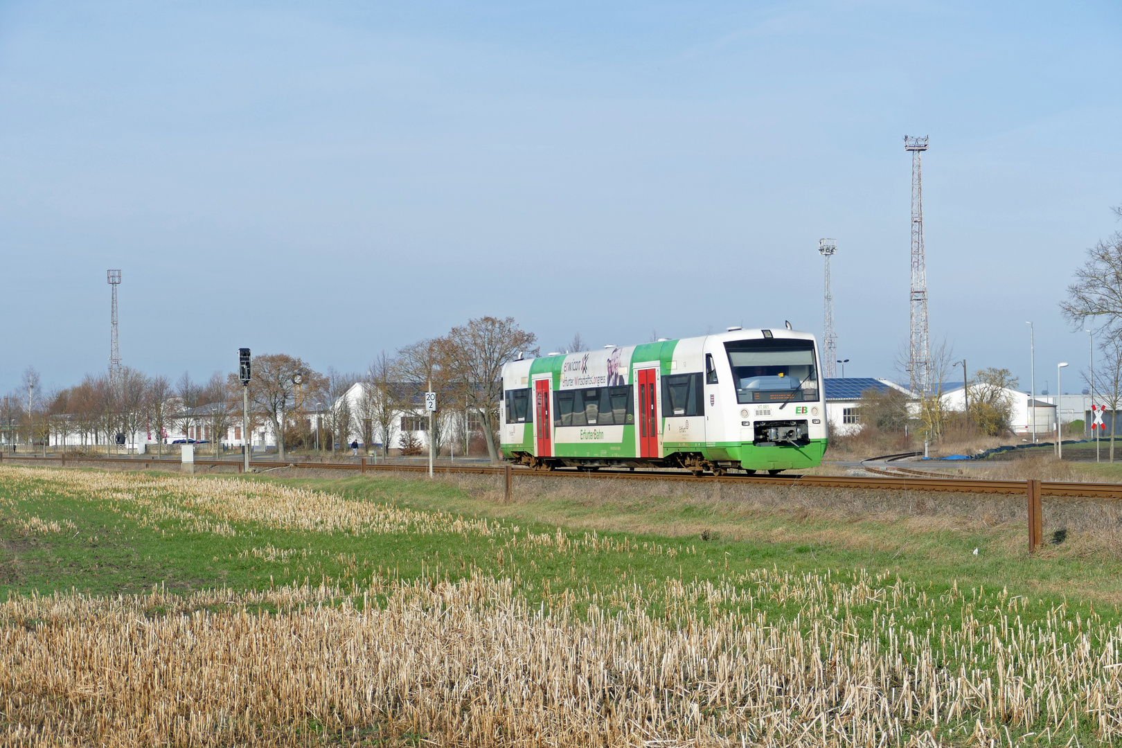 Erfurter Bahn auf der Pfefferminzbahn