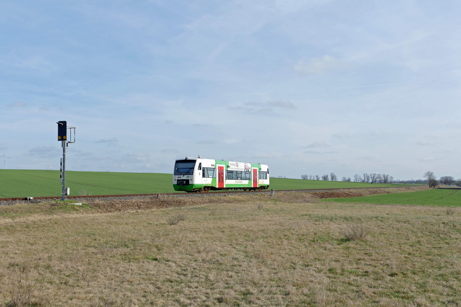 Erfurter Bahn auf der Pfefferminzbahn