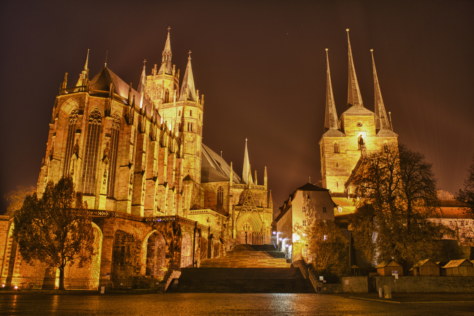 Erfurter Dom Foto & Bild | architektur, architektur bei ...