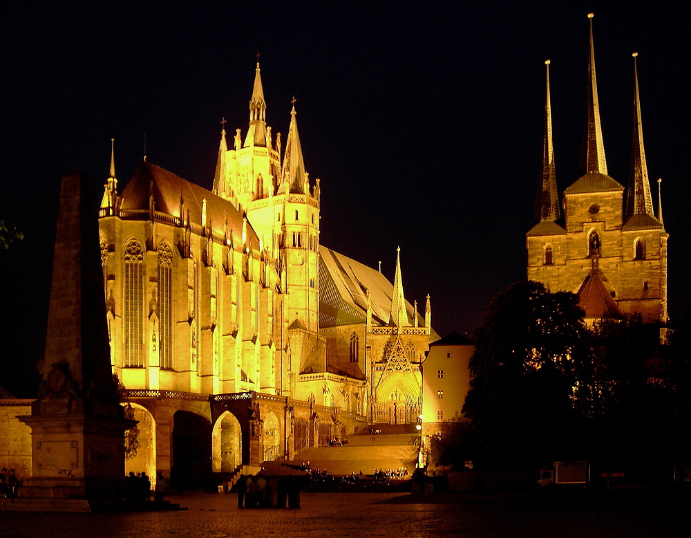 Erfurter Dom und St.Severi Kirche