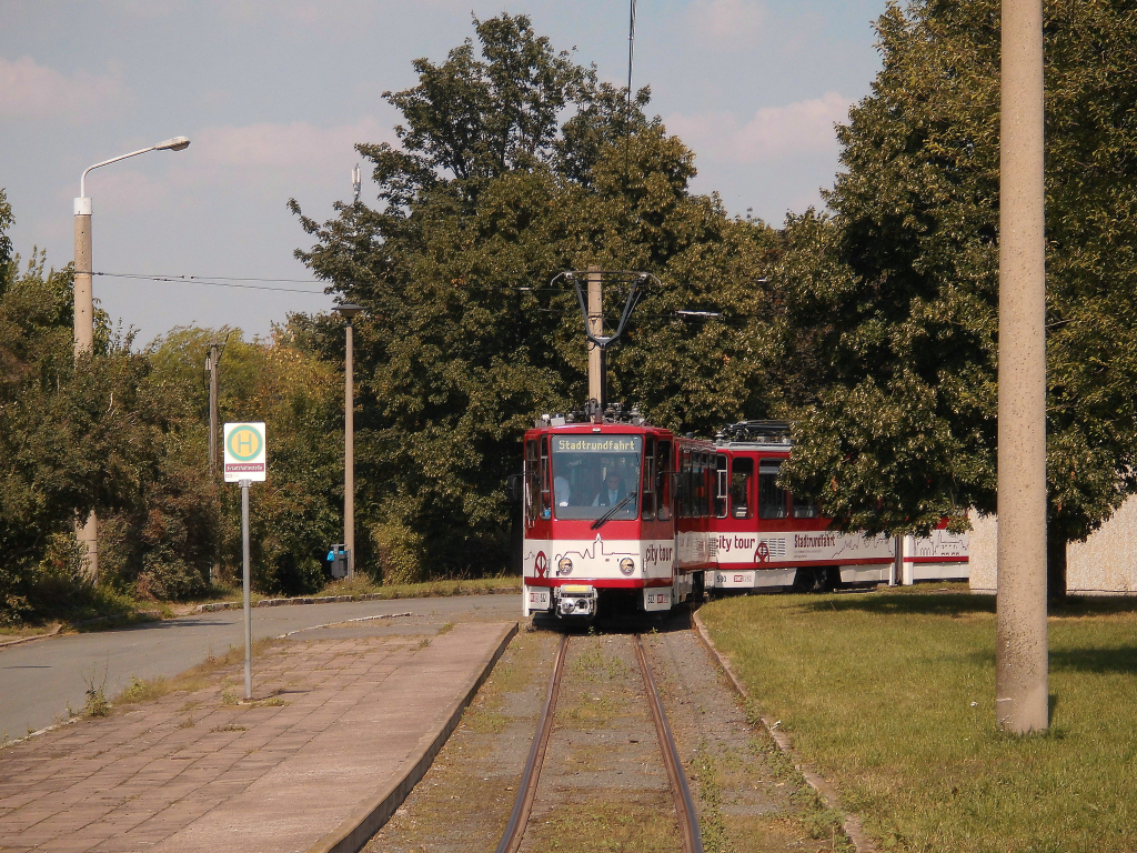 Erfurter Tatra Stadtrundfahrt.