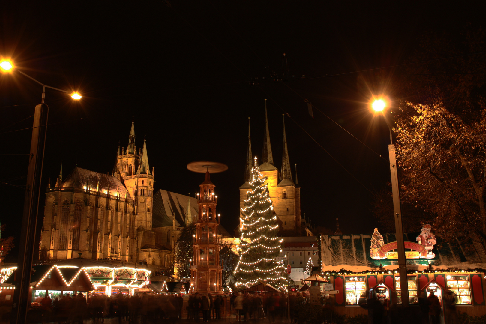 Erfurter Weihnachtsmarkt Foto & Bild deutschland, europe, thüringen Bilder auf