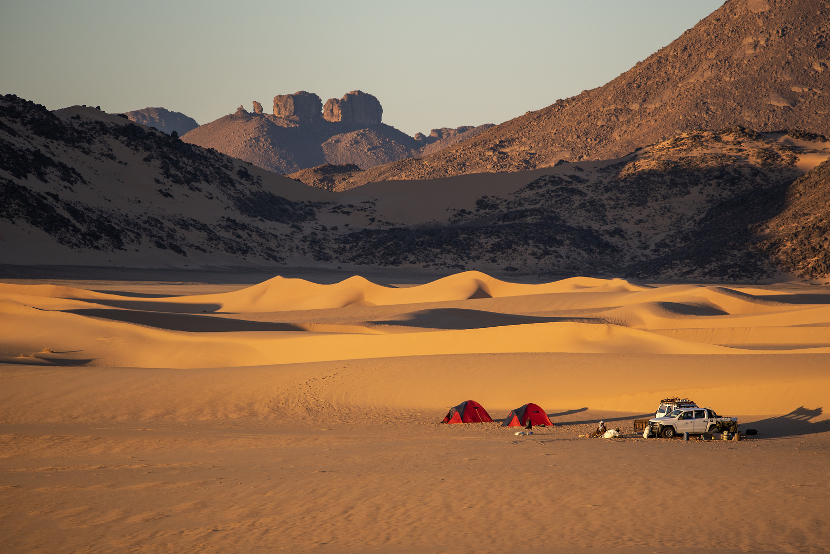 Erg Admer - Dünen und Tassili n'Ajjer Nationalpark