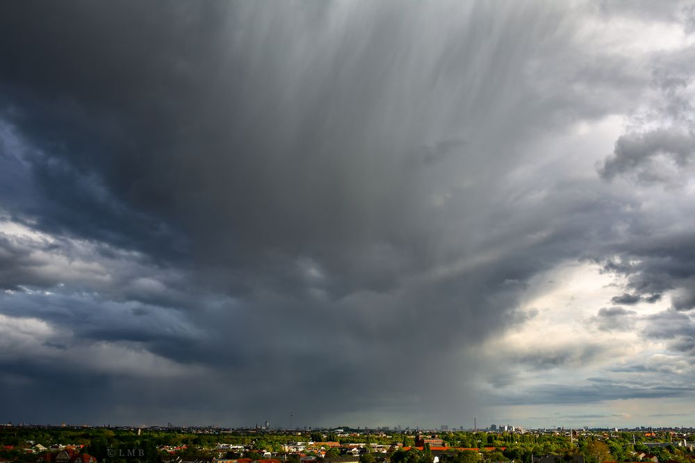 Ergiebige Regenschauer