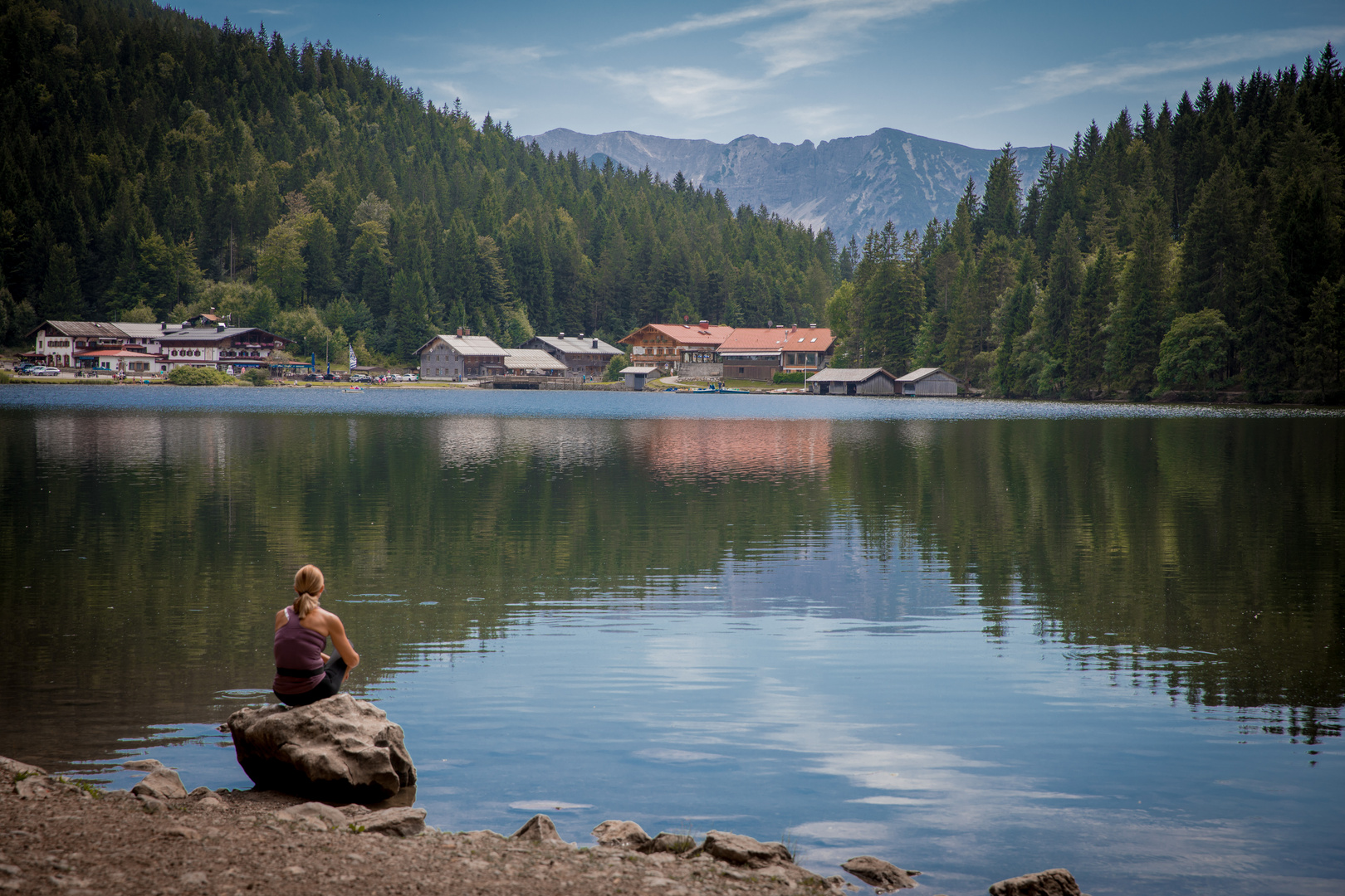 Erholung am Spitzingsee