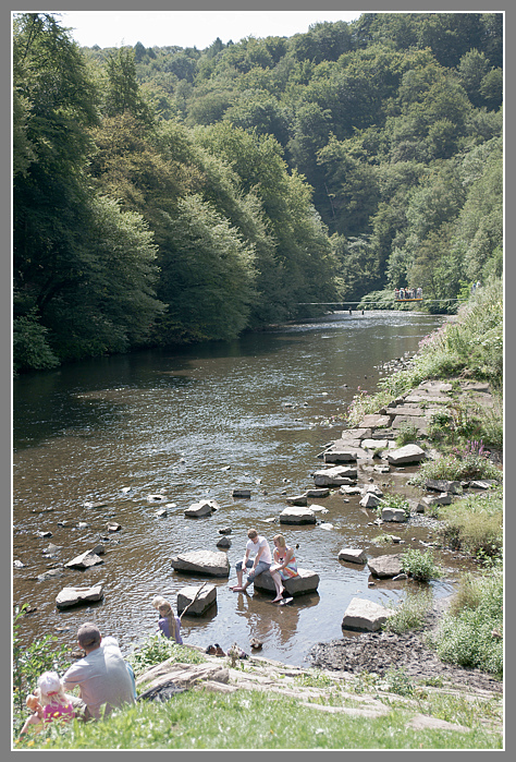 Erholung an der Wupper