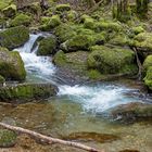 Erholung fürs Wasser nach dem hohen Wasserfall