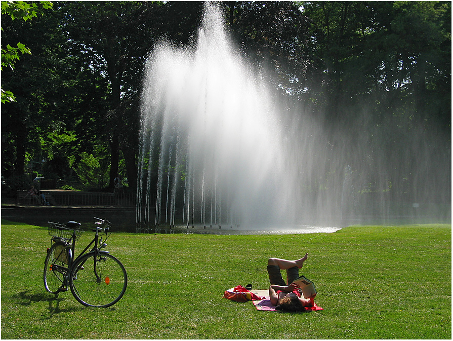 Erholung im Park